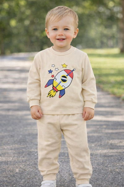 aden kids ελαφρύ Σετ παιδικές πιτζάμες από βαμβακερό ύφασμα κινουμένων σχεδίων