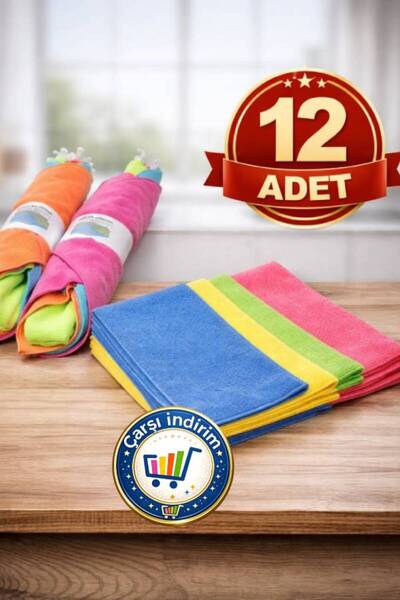 nistabolje 12 bucăți cârpă din microfibră cârpă de curățare generală cârpă mu...