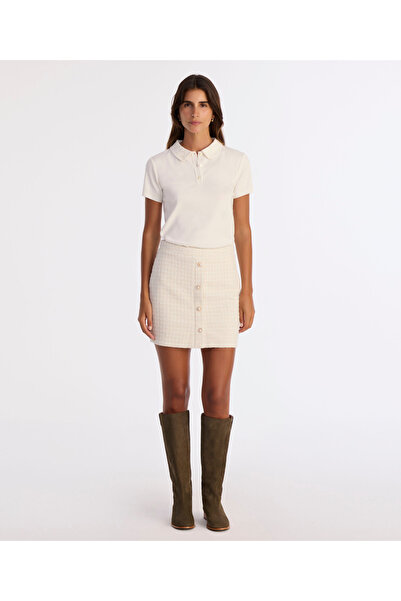 Yargıcı A Form Normal Waist Skirt