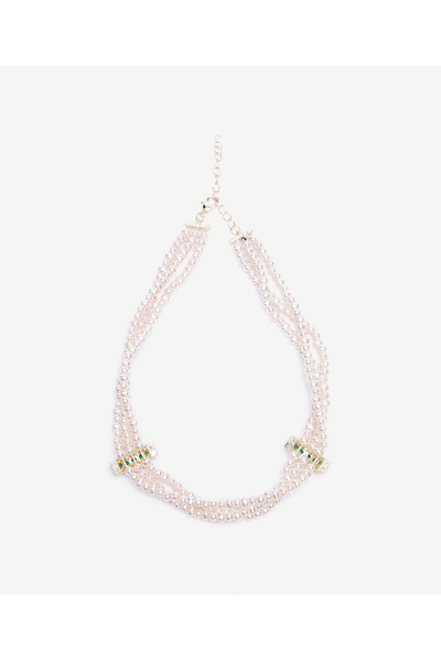 Yargıcı Multi-Row Pearl Necklace