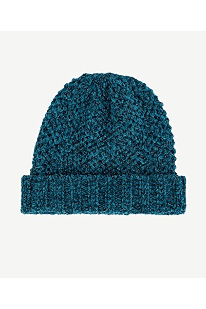 Yargıcı Glittery Braided Beanie