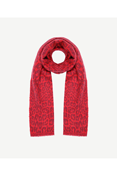 Yargıcı Leopar Desenli Şal