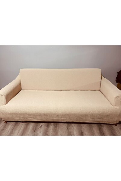 BASHTUGH TİCARET غطاء أريكة بوهيمي لثلاثة أشخاص، غطاء أريكة مرن قطعة واحدة، غ...