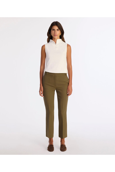 Yargıcı Bootcut Normal Waist Trousers