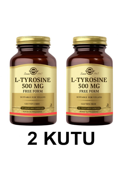 Solgar L-tyrosine 500 Mg 50 Kapsül