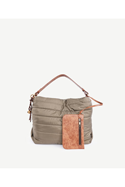 Yargıcı Quilted Fabric Shoulder Bag