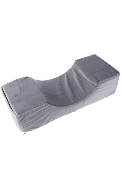Choice وسادة رمادية اللون، قطعة واحدة، احترافية، لتطويل الرموش، وسادة دعم للر...