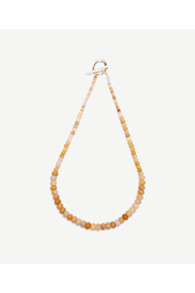 Yargıcı Natural Stone Detailed Necklace