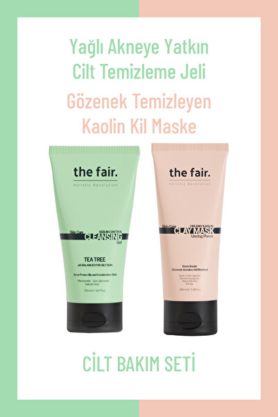 the fair. the fair. Yağlı Akneye Yatkın Cilt Temizleme Jeli 150 ml ve Gözenek...