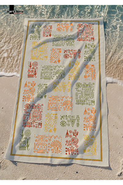 Marte Home Ethnic Beach Towel