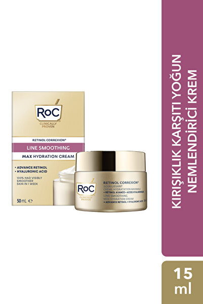 Roc Retinol Correxion Kırışıklık Karşıtı Nemlendirici Krem 50ML