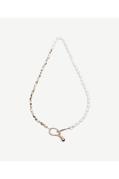 Yargıcı İnci Detaylı Kolye