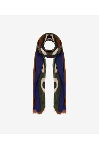 Yargıcı Multicolored Wool Shawl