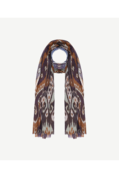 Yargıcı Ethnic Patterned Wool Shawl