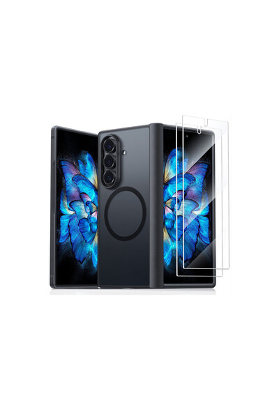 TORRAS Galaxy Z Fold 7 Uyumlu Guardian Serisi MagSafe Kılıf + 2 Adet Ekran Ko...
