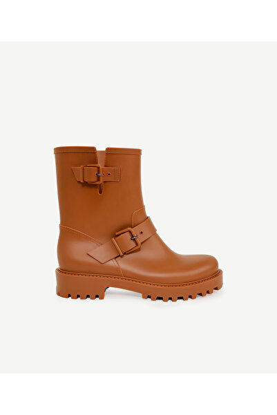 Yargıcı Short Rain Boots with Buckle Detail