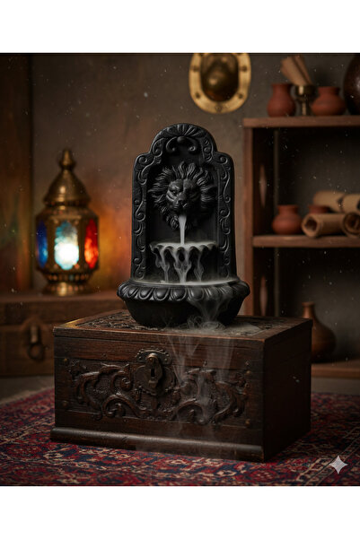 Show Art Hediyelik Aslan Modeli Geri Akış Tütsülük