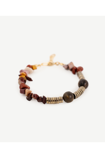 Yargıcı Doğal Taş İçerikli Bileklik