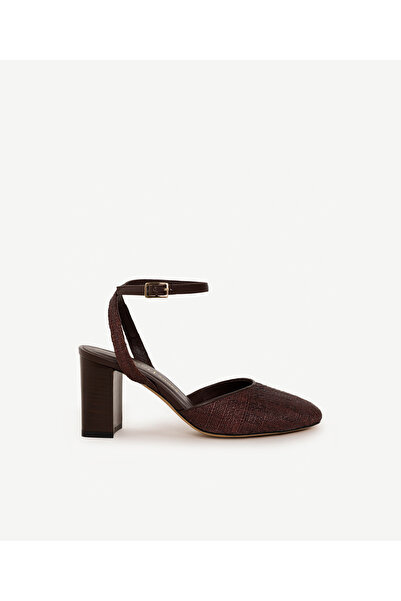 Yargıcı Ankle Strap Heeled Shoes