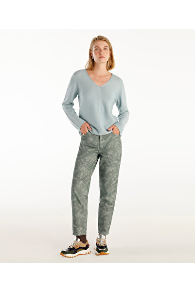 Yargıcı Normal Bel Düz Kalıp Denim Pantolon