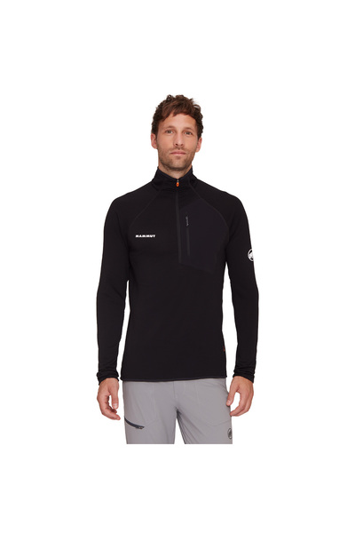 Mammut Ανδρική μπλούζα Aenergy Light ML Half Zip Pull Μαύρο