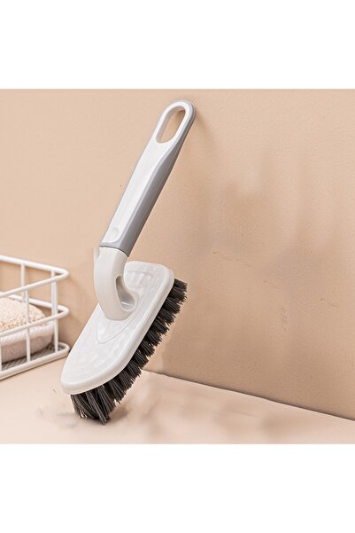 Choice فرشاة تنظيف بيضاء طويلة المقبض مخصصة للأرضيات وأحواض الاستحمام، وتستخد...