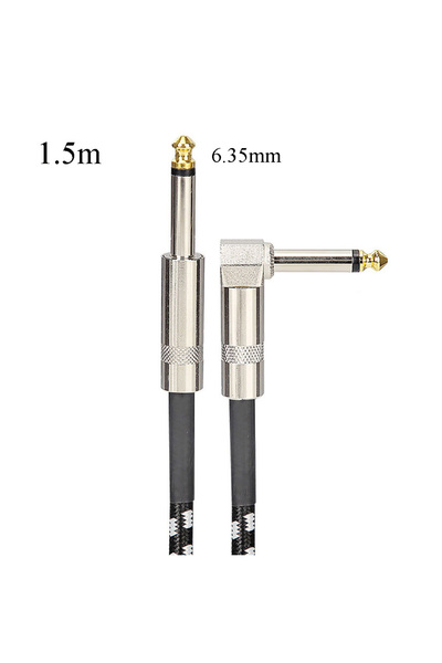 Choice 1.5m 6.35mm Audio Cables TRS 1/4 inch 6.5mm Audio Cable For Electric G...