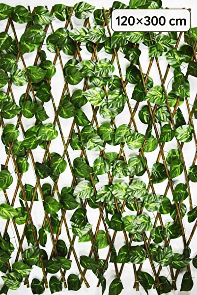 fesleğen çiçek Yeşil Yapay Sarmaşıklı Açılır Kapanır Çit