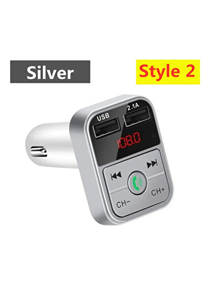 Choice جهاز استقبال صوتي للسيارة مزود بتقنية بلوتوث 5.0، وشاشة LED بيضاء، وسم...