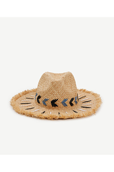 Yargıcı Raffia Handmade Coupling Hat