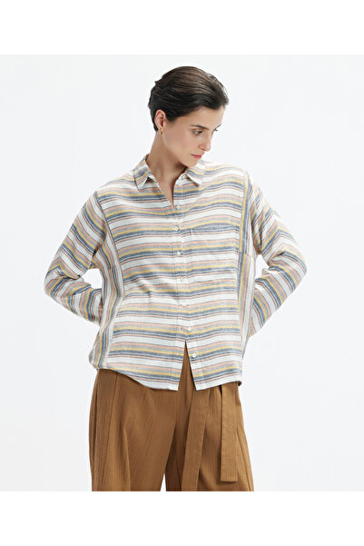 Yargıcı Rahat Kesim Uzun Kollu Cepli Gömlek