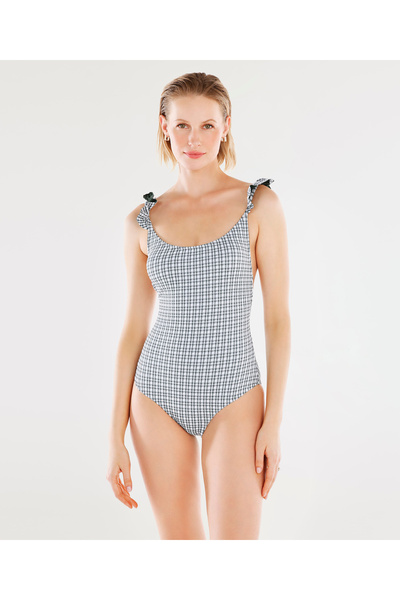 Yargıcı ملابس السباحة حزام كشكش