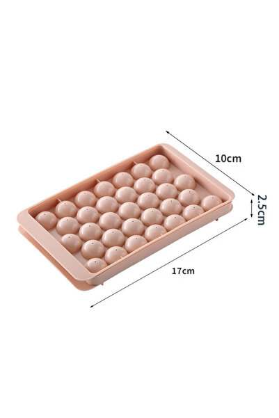 Choice مجموعة قوالب مكعبات الثلج من بينك فاميلي، ٣٣ قالبًا، قالب هوكي من البو...