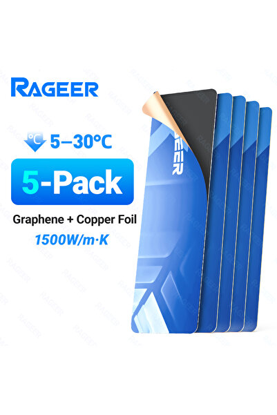 Choice مشتت حراري من 5 قطع RAGEER M.2 2280 SSD: جرافين + طبقة مع وسادة حراري ...
