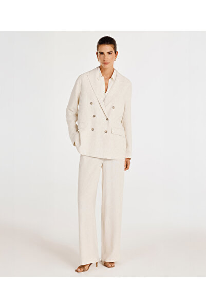 Yargıcı Double Breasted Closure Swallow Collar Jacket