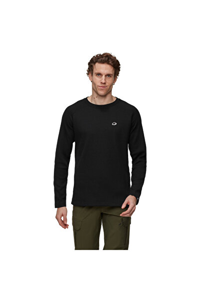 Mammut Unisex Waffle Black Blouse