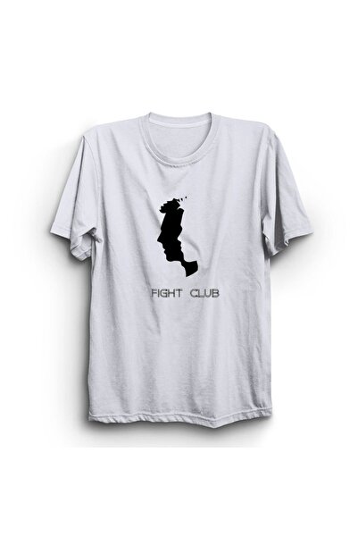 fame-stoned Borilački klub, film Štampano unisex 100% pamuk bela T-shirt