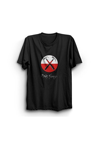 fame-stoned Pink Floyd Štampano Unisex 100% pamuk Crna T-shirt