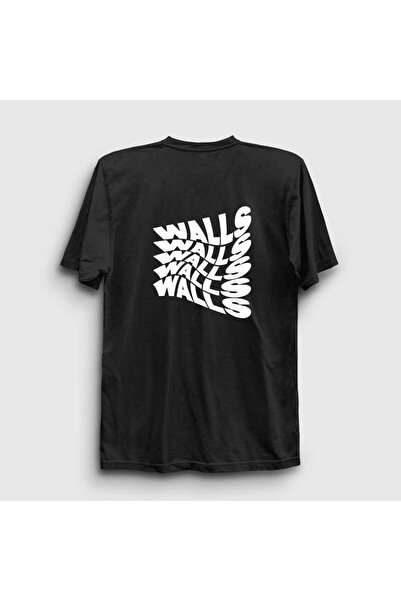 fame-stoned تي شيرت مطبوع عليه جدران لويس توملينسون