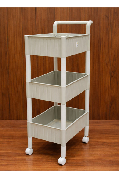 ALQANNAS 3-Tier Plastic Vegetable Storage Basket