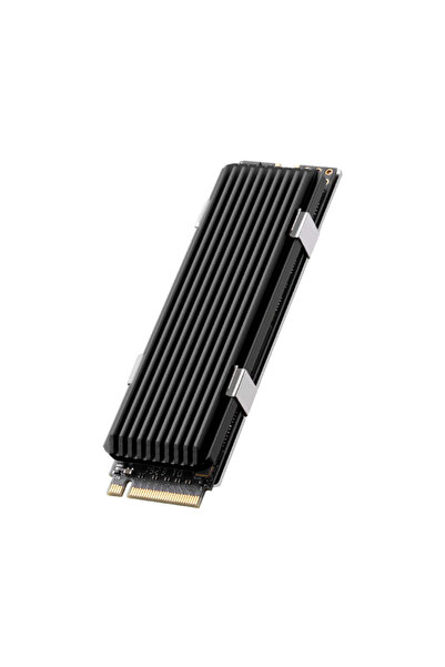 Choice مشتت حراري M2SR01-BK FinalCool M2SR01 M.2 SSD NVMe، مشتت حراري من الأل...