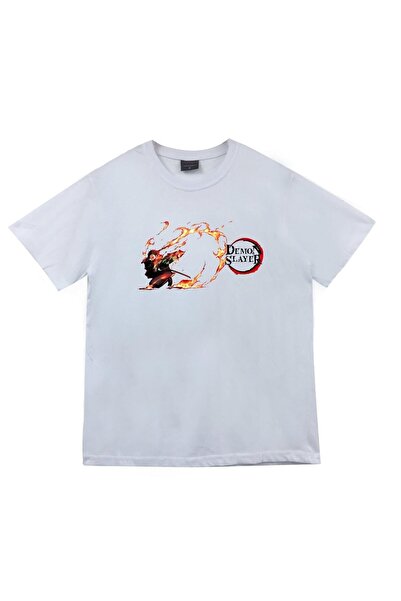 fame-stoned Футболка з принтом аніме «Демон Слейер»