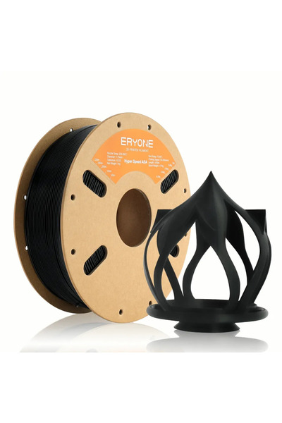 Choice خيوط طباعة ثلاثية الأبعاد سوداء من نوع ERYONE، وزن 1 كجم، فائقة السرعة...