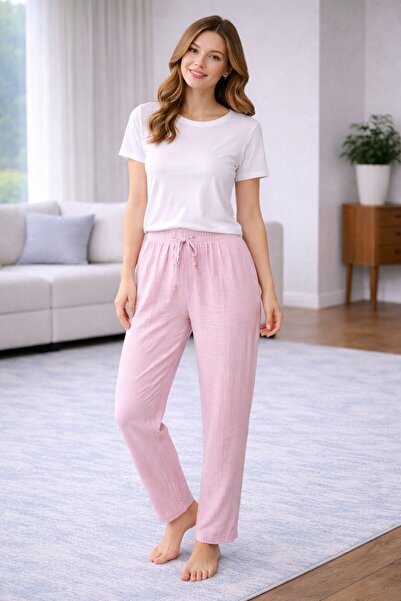 LİLA İÇ GİYİM INTERLOK WINTER PAJAMA BOOTS