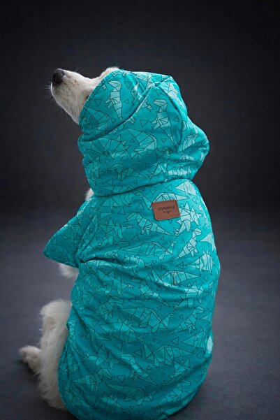 Alphadog Design Origami Köpek Kıyafeti Mont Yağmurluk