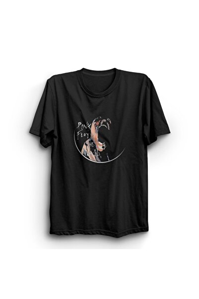 fame-stoned Pink Floyd Štampano Unisex 100% pamuk Crna T-shirt