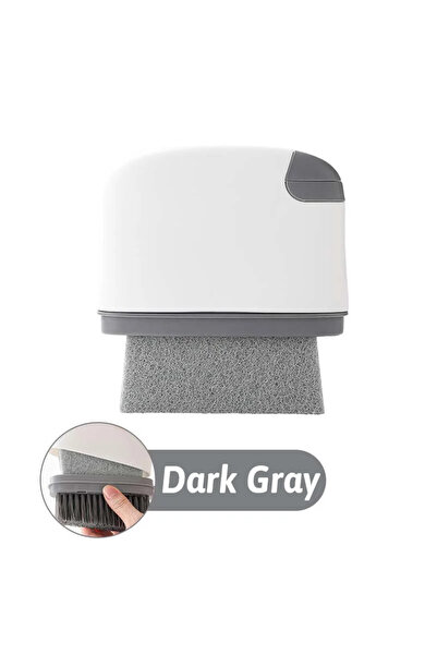 Choice فرشاة تنظيف متعددة الوظائف للنوافذ، لون رمادي داكن، لتنظيف عميق للفجوا...