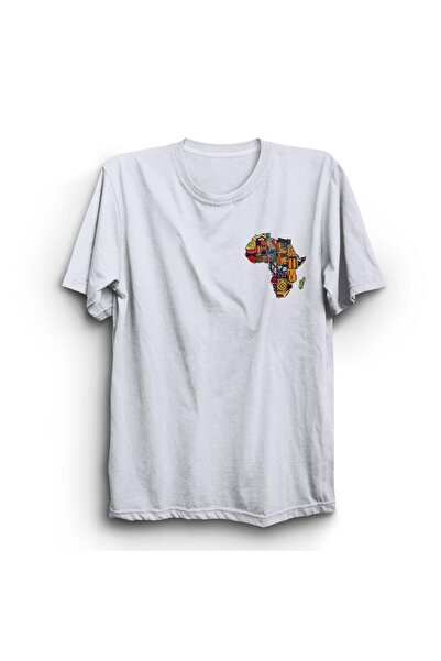 fame-stoned Unisex bela afrička Štampano majica