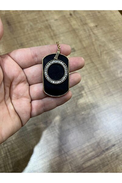 Gönülden Tasarım Double Stone Pendant Jewelry Accessory 4X3 cm