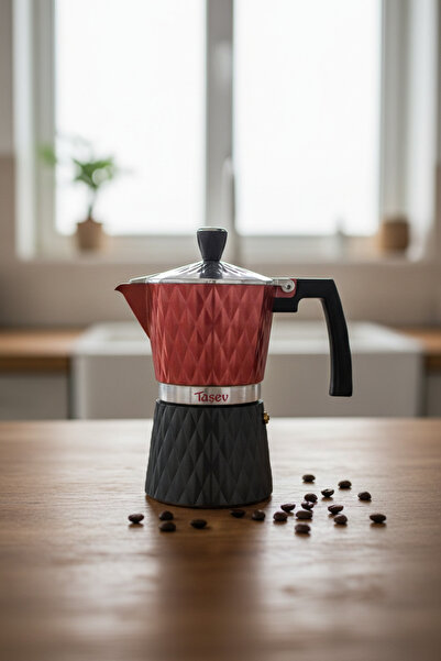 Bambum Taşev Tt1205 Diamante - Moka Pot 6 Fincan